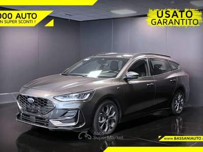Ford Focus 1.5 EcoBlue 120 CV automatico SW ST-Line Grigio usata Arsiè