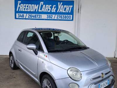 Fiat 500 mezzo tagliandato versione italia Argento usata Latina