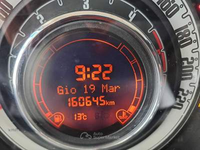Fiat 500 mezzo tagliandato versione italia Argento usata Latina