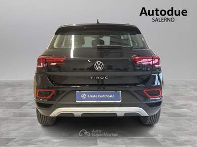 Volkswagen T-Roc  - t-roc 2.0 tdi life 115cv Nero usata Salerno