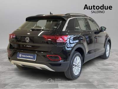 Volkswagen T-Roc  - t-roc 2.0 tdi life 115cv Nero usata Salerno