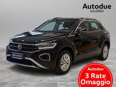 Volkswagen T-Roc  - t-roc 2.0 tdi life 115cv Nero usata Salerno