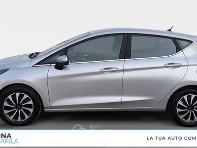 Ford Fiesta Fiesta vii - fiesta 5p 1.0 ecoboost h titanium 125cv Argento usata Marcianise