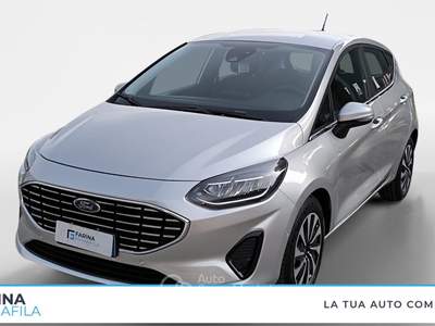 Ford Fiesta Fiesta vii - fiesta 5p 1.0 ecoboost h titanium 125cv Argento usata Marcianise Ford Fiesta Fiesta vii - fiesta 5p 1.0 ecoboost h titanium 125cv Argento usata Marcianise