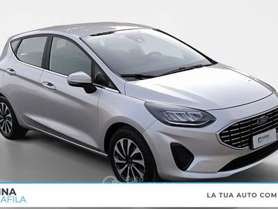 Ford Fiesta Fiesta vii - fiesta 5p 1.0 ecoboost h titanium 125cv Argento usata Marcianise