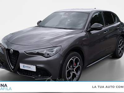 Alfa Romeo Stelvio  - stelvio 2.2 t sprint q4 210cv auto Grigio usata Marcianise
