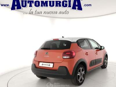 Citroen C3 PureTech 82 Shine Arancione usata Barletta