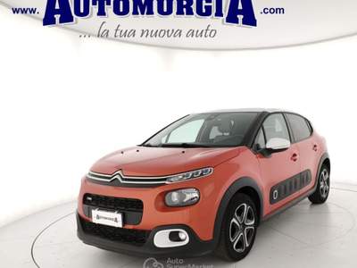 Citroen C3 PureTech 82 Shine Arancione usata Barletta