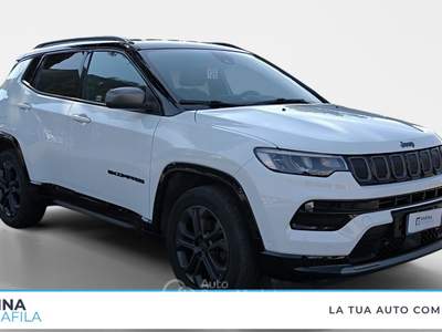 Jeep Compass  - compass 1.6 mjt 80 anniversario 2wd 130cv Bianco usata Marcianise