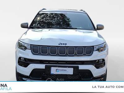 Jeep Compass  - compass 1.6 mjt 80 anniversario 2wd 130cv Bianco usata Marcianise