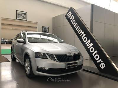 Skoda Octavia 1.6TDI DSG 116CV SW EXECUTIVE Argento usata Spresiano