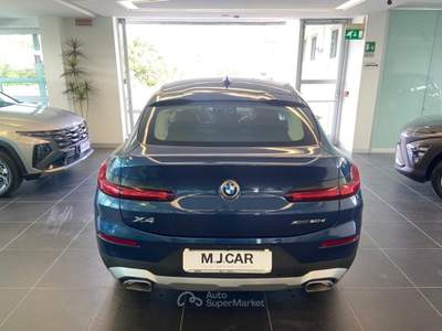 BMW X4 xDrive20d 48V Xline Blu/Azzurro usata Nola