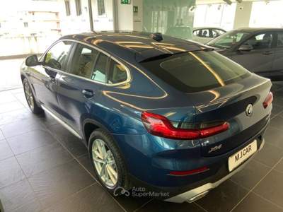 BMW X4 xDrive20d 48V Xline Blu/Azzurro usata Nola