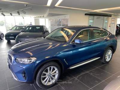 BMW X4 xDrive20d 48V Xline Blu/Azzurro usata Nola