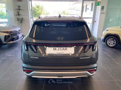 Hyundai Tucson 1.6 CRDI 48V DCT Exellence Grigio usata Nola