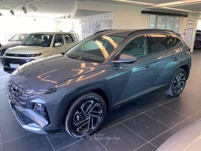 Hyundai Tucson 1.6 CRDI 48V DCT Exellence Grigio usata Nola