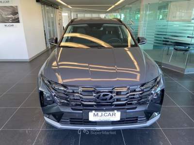Hyundai Tucson 1.6 CRDI 48V DCT Exellence Grigio usata Nola