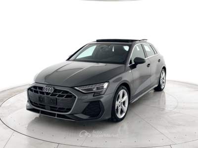 Audi A3 A3 sportback 1.5 tfsi mhev s line edition 150cv s-tronic Grigio usata Parma