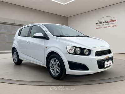 Chevrolet Aveo Aveo 1.3 diesel 75cv s&s 5 porte lt Bianco usata Roma