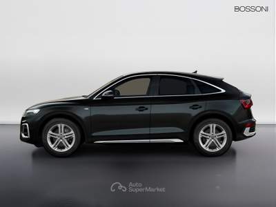 Audi Q5 sportback 40 2.0 tdi mhev 12v s line quattro s tronic Nero usata Orzinuovi