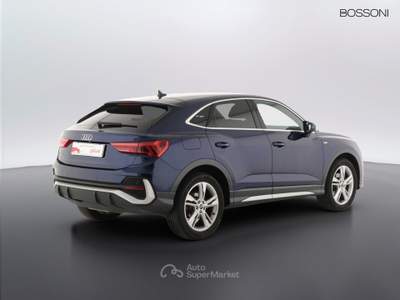Audi Q3 sportback 35 2.0 tdi s line edition s tronic Blu/Azzurro usata Orzinuovi