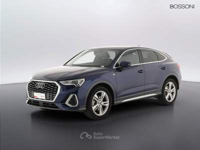 Audi Q3 sportback 35 2.0 tdi s line edition s tronic Blu/Azzurro usata Orzinuovi