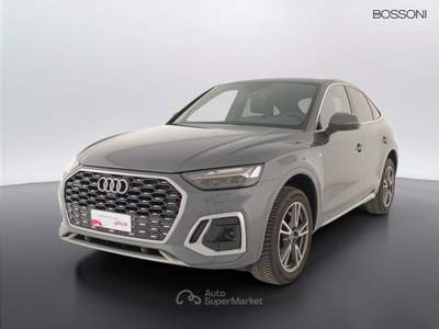 Audi Q5 sportback 40 2.0 tdi mhev 12v s line quattro s tronic Grigio usata Orzinuovi