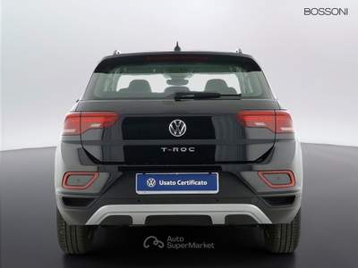 Volkswagen T-Roc 2.0 tdi scr 150cv life dsg Nero usata Orzinuovi