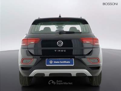 Volkswagen T-Roc 2.0 tdi scr 150cv life dsg Nero usata Orzinuovi