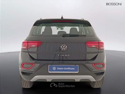 Volkswagen T-Roc 2.0 tdi scr 150cv life dsg Nero usata Orzinuovi