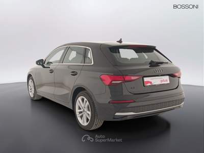Audi A3 sportback 1.5 tfsi 116cv business advanced Nero usata Orzinuovi