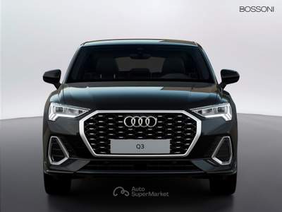 Audi Q3 sportback 35 2.0 tdi s line edition s tronic Nero usata Orzinuovi