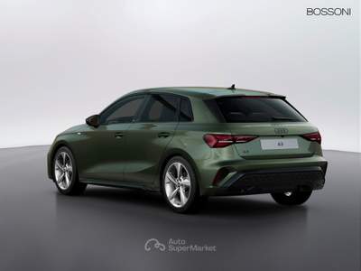 Audi A3 sportback 2.0 tdi 150cv s line edition s tronic Verde usata Orzinuovi
