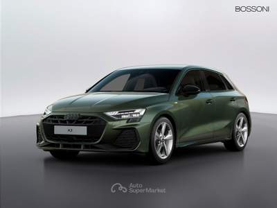 Audi A3 sportback 2.0 tdi 150cv s line edition s tronic Verde usata Orzinuovi