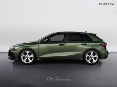Audi A3 sportback 2.0 tdi 150cv s line edition s tronic Verde usata Orzinuovi