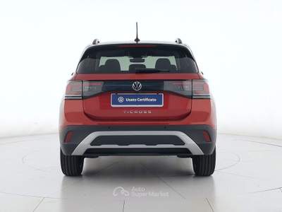 Volkswagen T-Cross 1.0 tsi 95cv edition plus Rosso usata Orzinuovi
