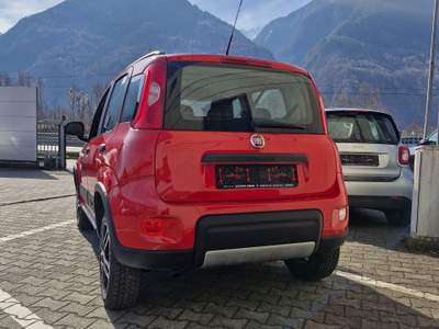 Fiat Panda 4x4 Rosso usata Berbenno di Valtellina