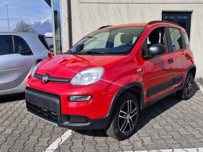 Fiat Panda 4x4 Rosso usata Berbenno di Valtellina