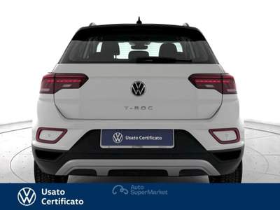Volkswagen T-Roc 1.5 tsi life dsg Bianco usata Vicenza
