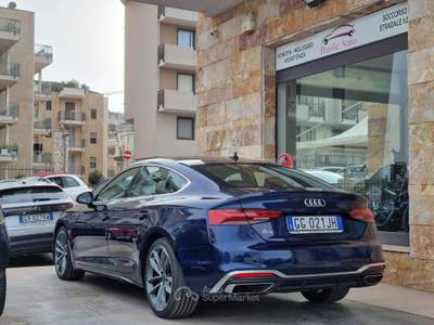 Audi A5 S tronic line edition 2.0 163cv Blu/Azzurro usata Altamura