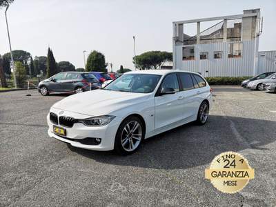BMW Serie 3 320d 320d Touring aut. PROMO WEB Bianco usata MARINO