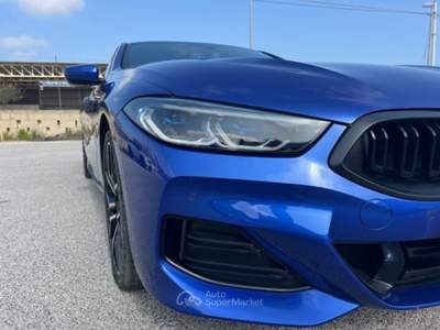 BMW Serie 8 840d 840 d 48V xDrive Coupé Blu/Azzurro usata LECCE