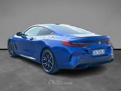 BMW Serie 8 840d 840 d 48V xDrive Coupé Blu/Azzurro usata LECCE