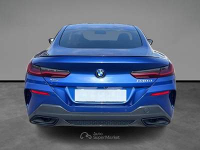 BMW Serie 8 840d 840 d 48V xDrive Coupé Blu/Azzurro usata LECCE