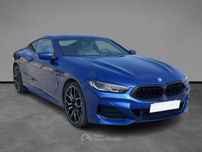BMW Serie 8 840d 840 d 48V xDrive Coupé Blu/Azzurro usata LECCE