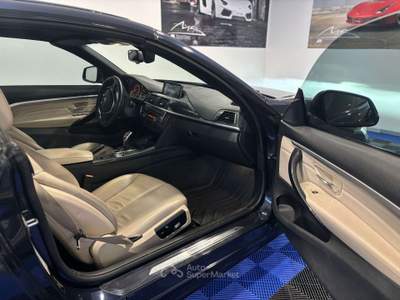 BMW Serie 4 420d 420 Serie 4 F33 Cabrio 420d Msport 2014 Blu/Azzurro usata Cesano Maderno