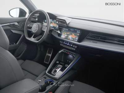 Audi A3 sportback 2.0 tdi 150cv s line edition s tronic Blu/Azzurro usata Orzinuovi