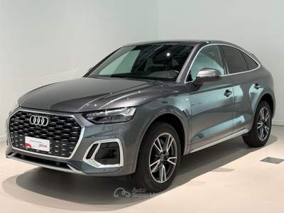 Audi Q5 sportback 40 2.0 tdi mhev 12v s line quattro s tronic Grigio usata Orzinuovi
