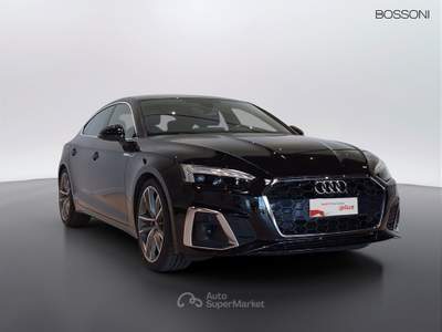 Audi A5 sportback 40 2.0 tdi mhev 204cv s line edition s tronic Nero usata Orzinuovi