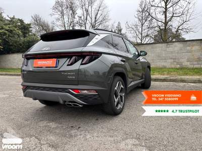 Hyundai Tucson Tucson 1.6 HEV aut. Exellence Grigio usata Vigevano